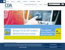 Tablet Screenshot of cda-flash.com